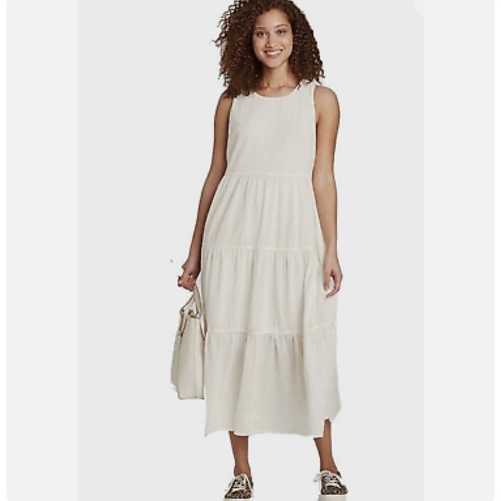 A new day white dress large